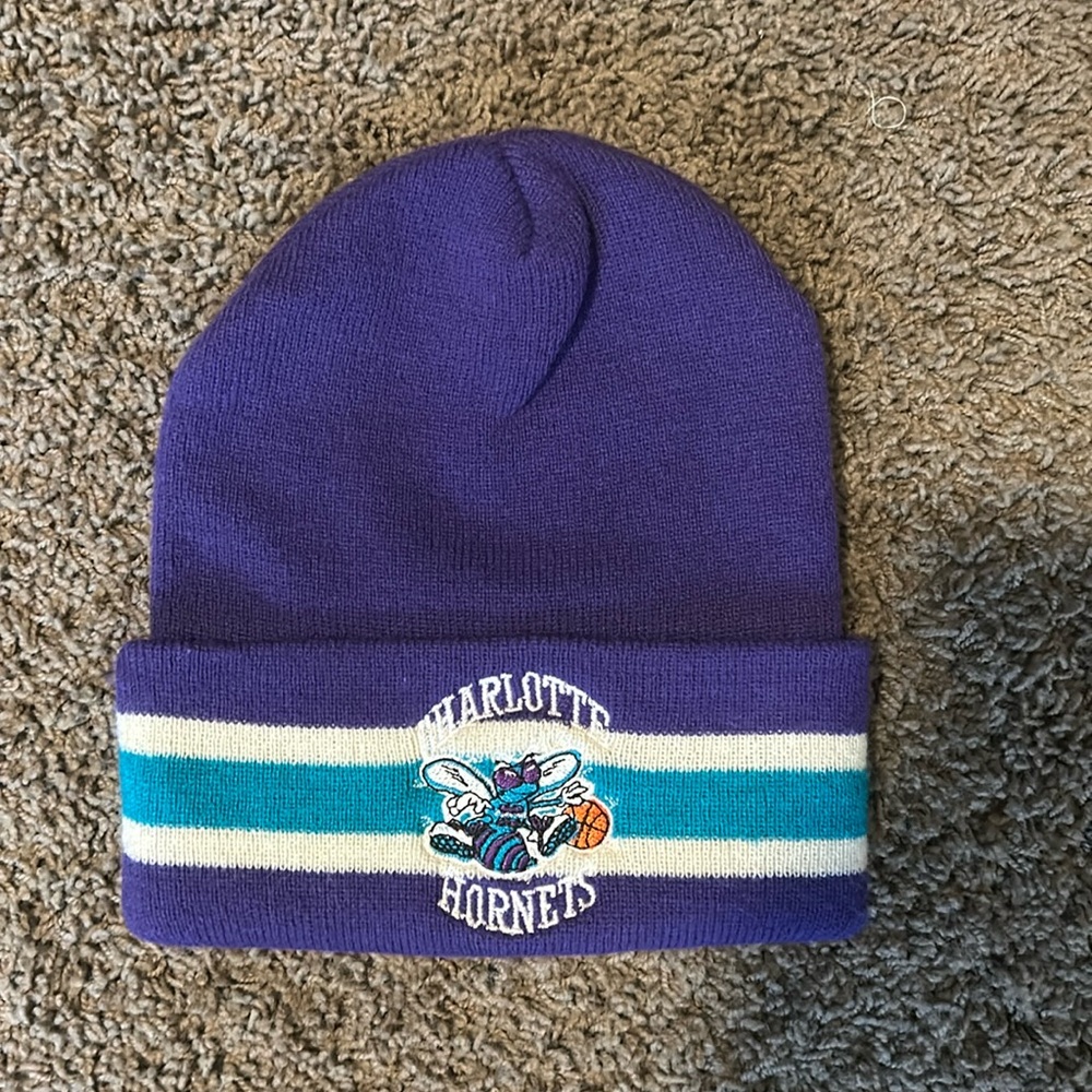 Vintage Charlotte Hornets Beanie
